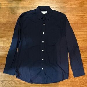 Men's Navy Amazon Essentials Blue Shirt